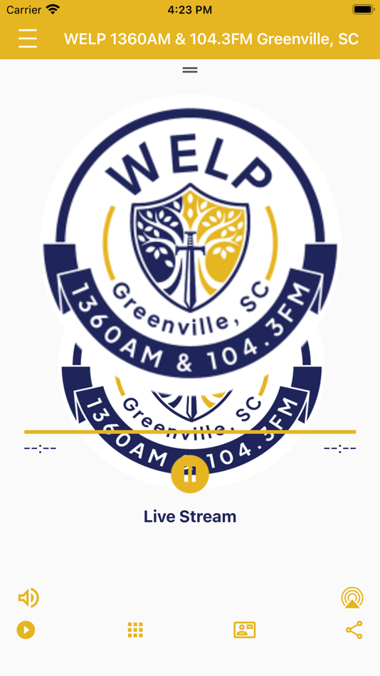 #2. WELP AM1360 & FM104.3 Radio (iOS) Podle: Wilkins Radio