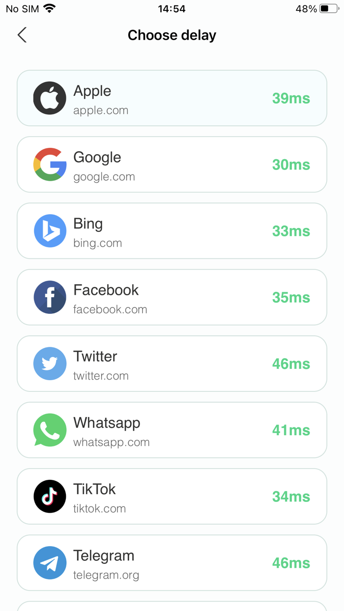 AnyCoanet - Network Speed Test