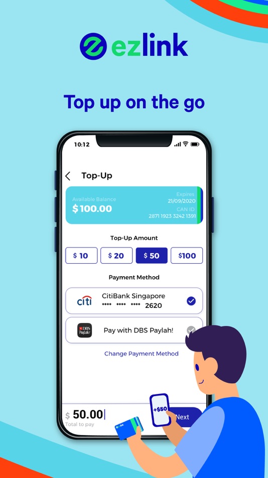 #3. EZ-Link: Transact, Be Rewarded (iOS) โดย: SimplyGo Pte. Ltd.