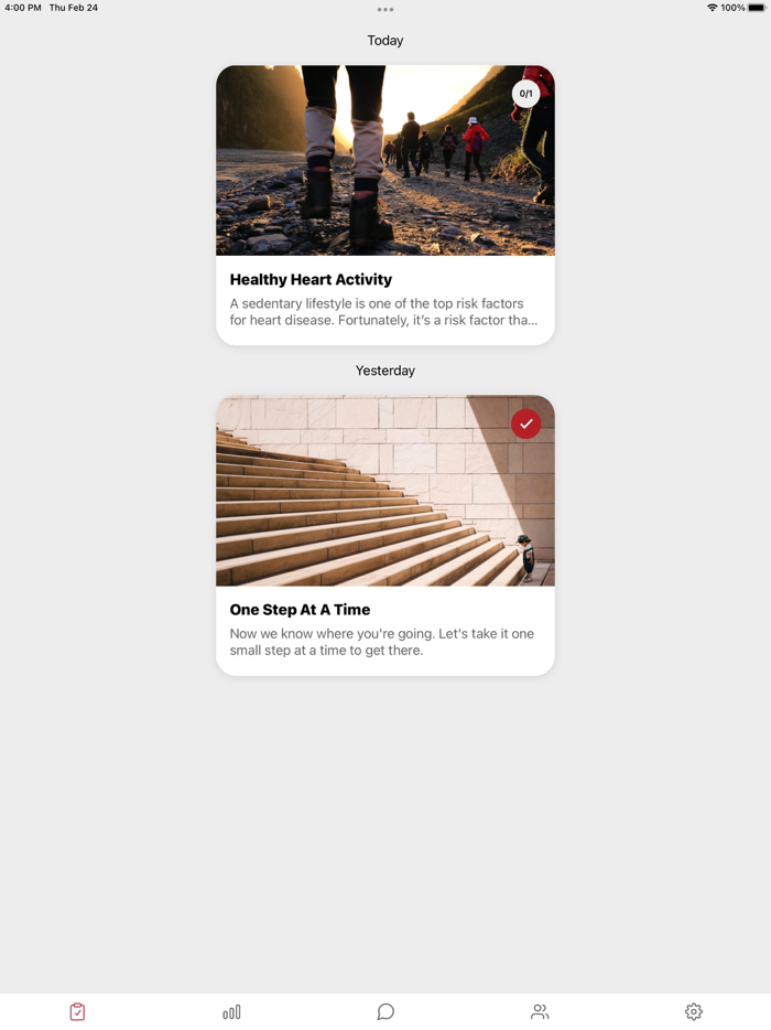 OHC Lifestyle Medicine App