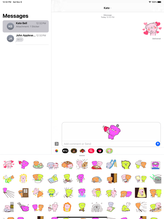 Screenshot #5 pour Daily Dog 2 Stickers pack