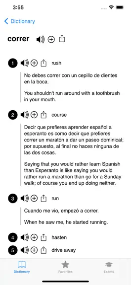 Game screenshot Spanish: dictionary, CEFR exam apk