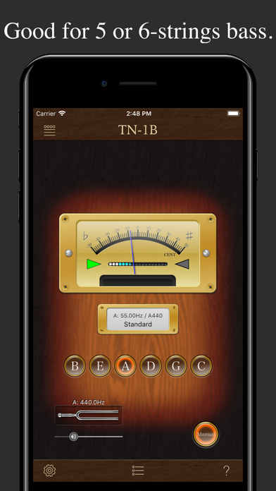 Bass Tuner TN-1B Screenshot