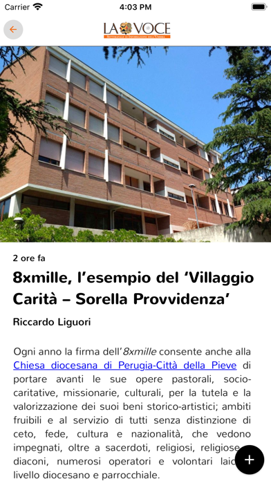 La Voce dell'Umbria Screenshot