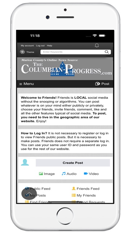 Columbian-Progress screenshot-3