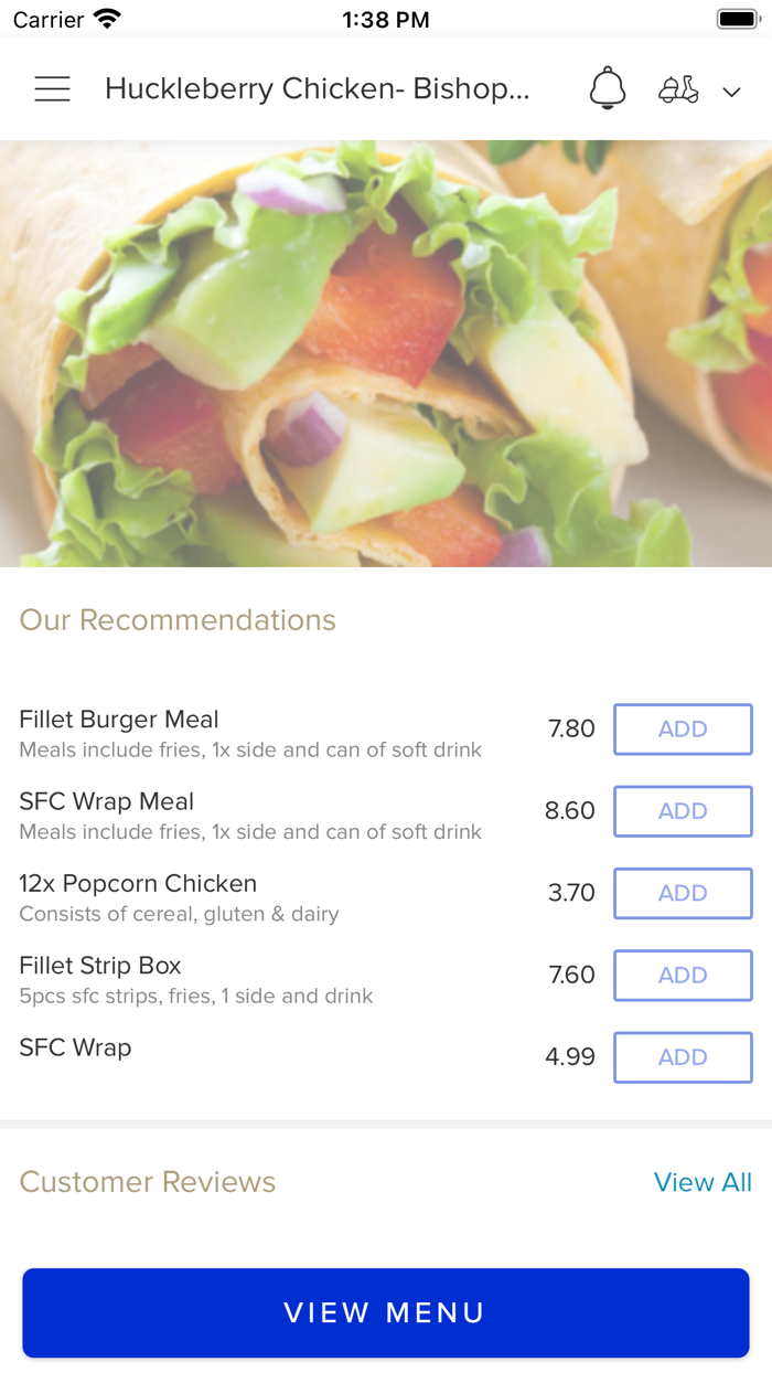 Huckleberry Chicken.