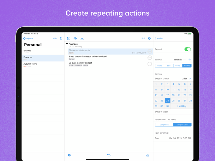 OmniFocus 3