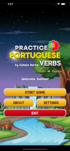 Game screenshot Learn Portuguese Verbs Game+ apk