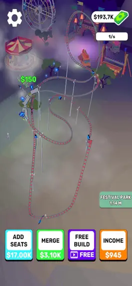 Game screenshot Moon Park 3D - Idle Tycoon mod apk