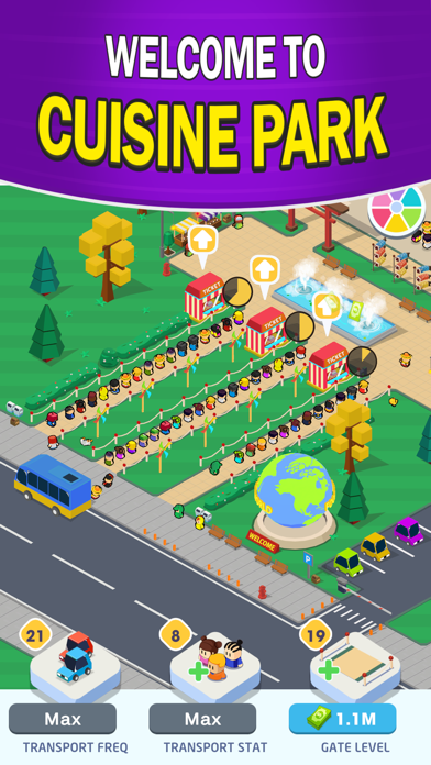 Idle Cuisine Park Tycoon Screenshot
