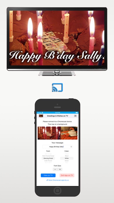 Greetings and Wishes on TV Screenshot