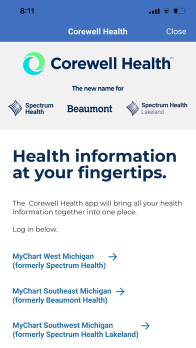 Corewell Health Appのおすすめ画像1