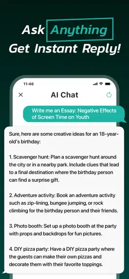 Game screenshot Chat AI - Ask & Generator hack