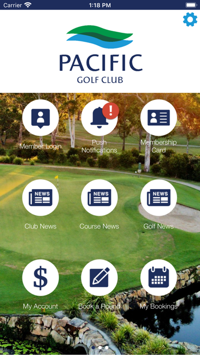 Pacific Golf Club Screenshot