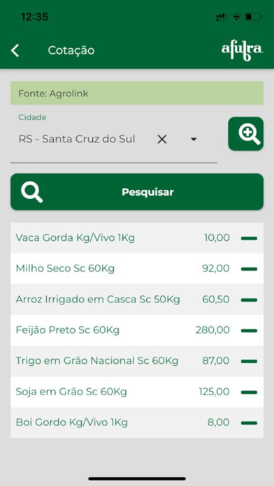 Afubra Mais Screenshot