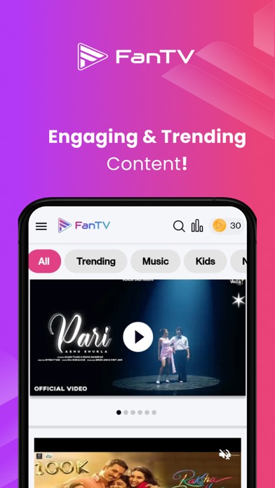 FanTV App Screenshot