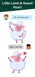 Little Lamb & Sweet Heart screenshot #2 for iPhone