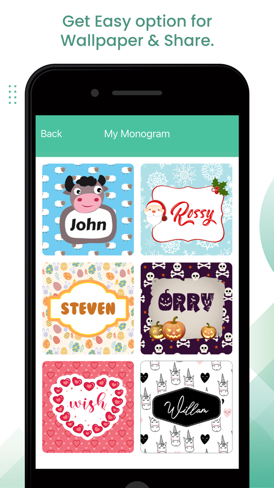 #3. Monogram Maker ! (iOS) 由: Sarojben Dhuliya