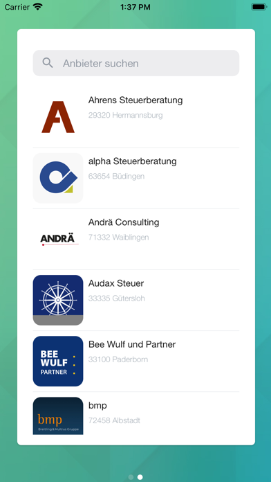 Kanzlei Aktuell Screenshot