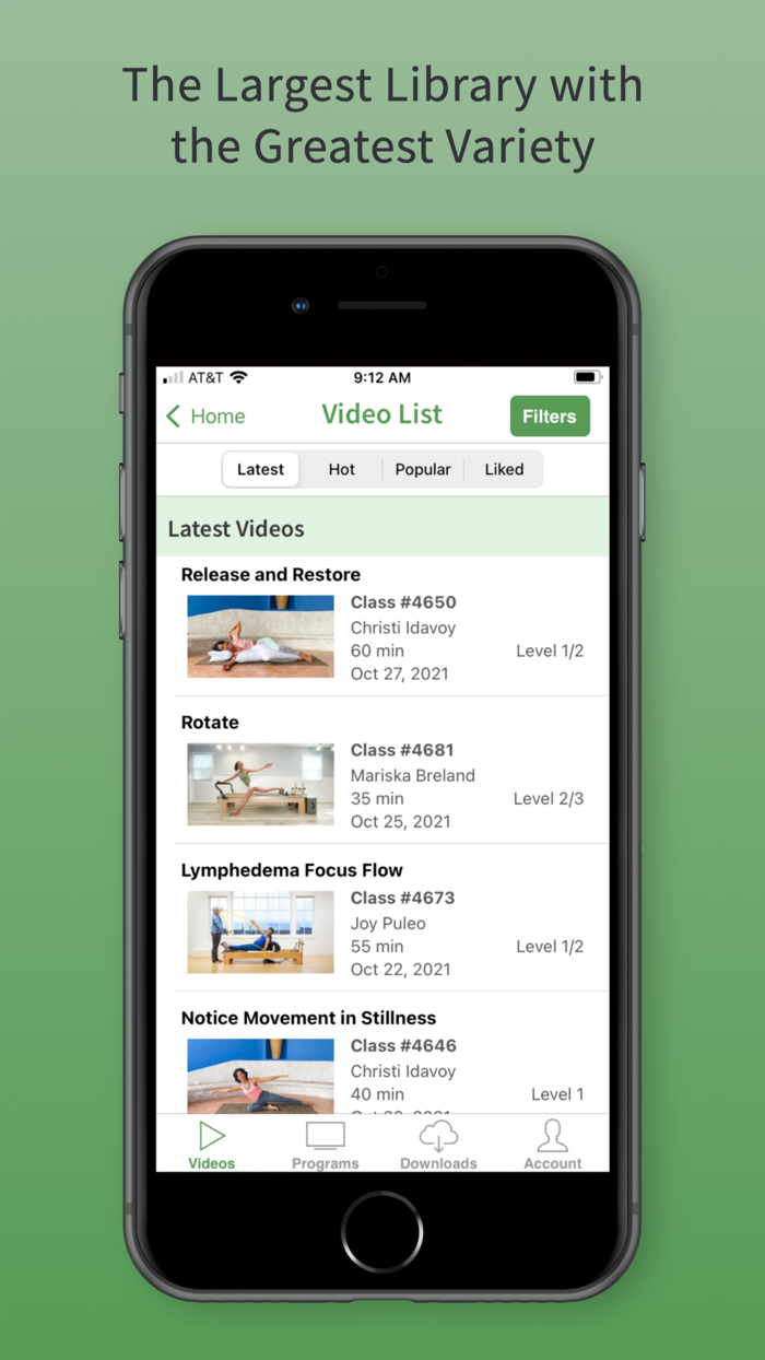 Pilates Anytime Workouts