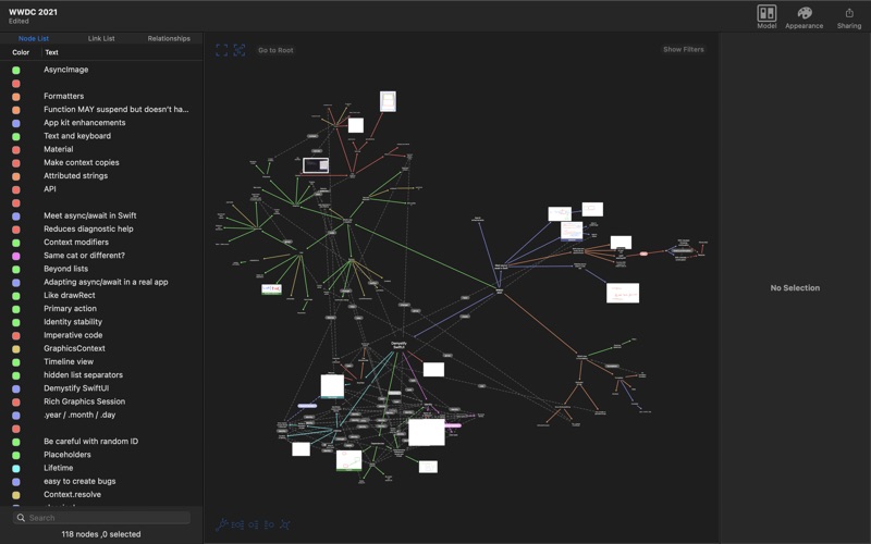 Screenshot #2 pour Trout (Mind Mapping)