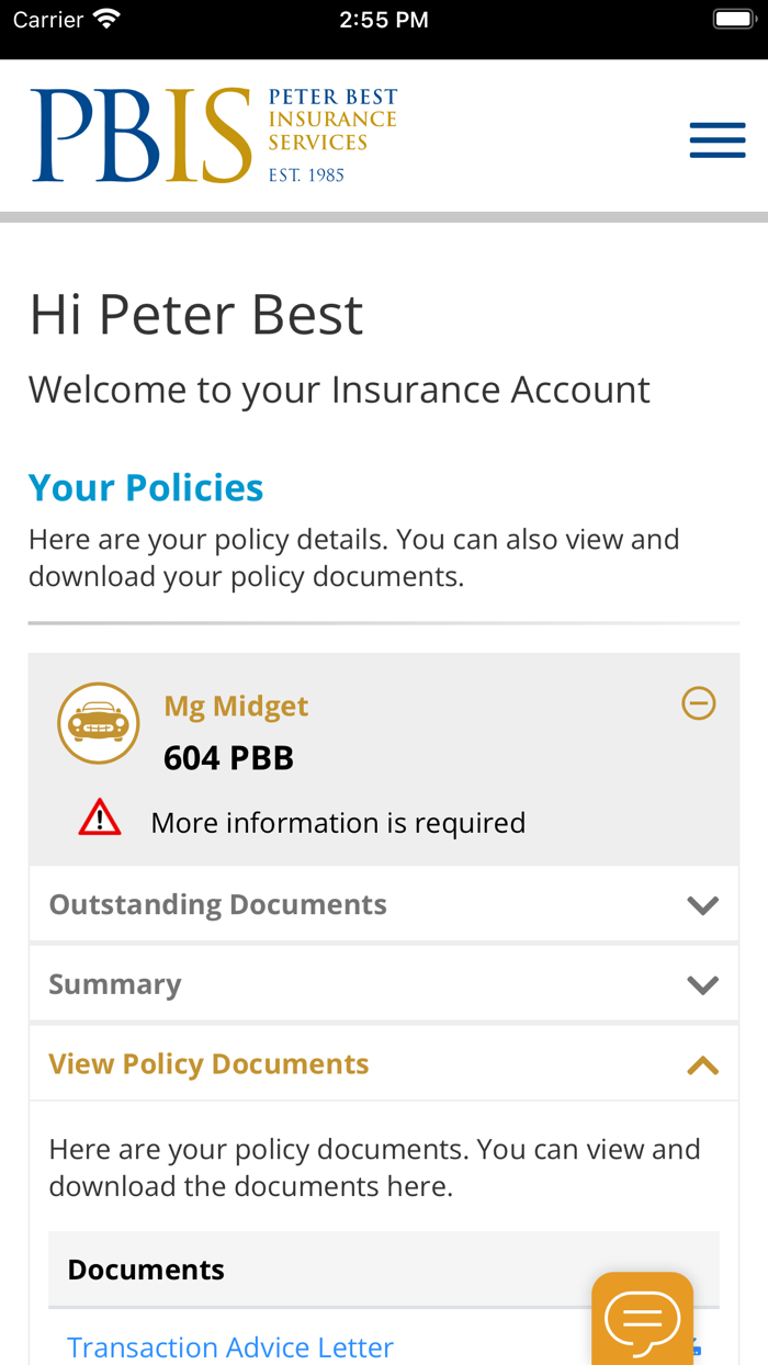 Peter Best Insurance