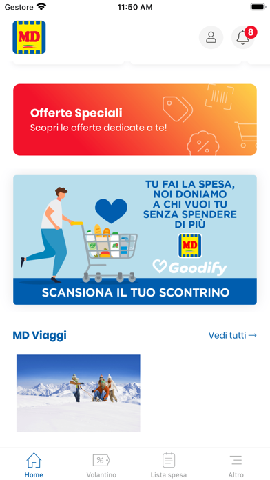 MD spa - Buona Spesa, Italia Screenshot