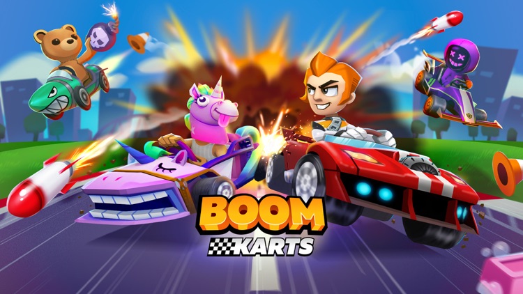 Boom Karts Multiplayer Racing screenshot-5