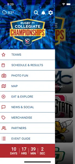 Game screenshot USAR7 Collegiate Championships apk