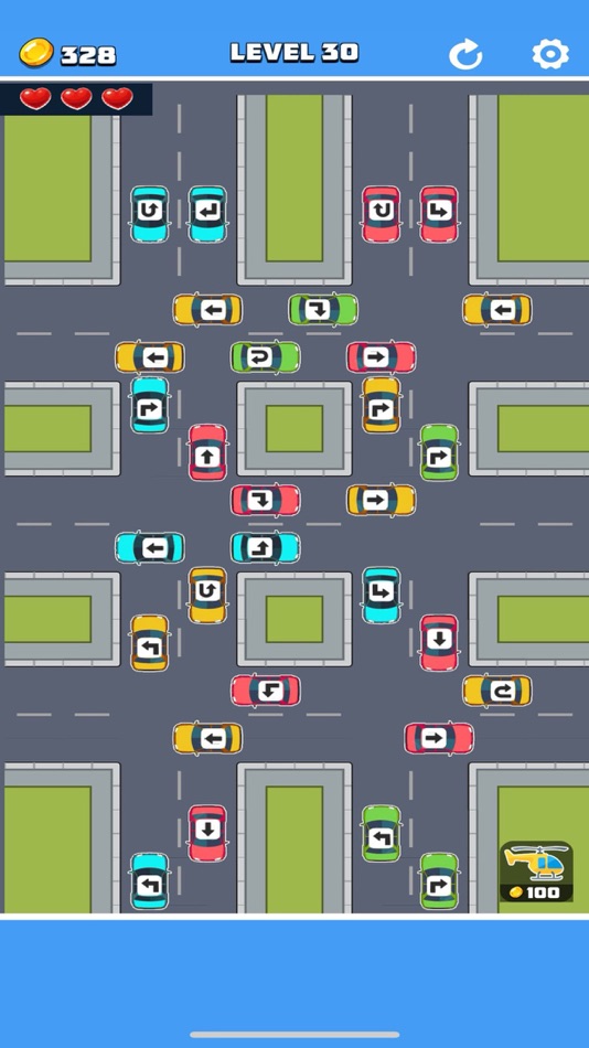 #3. Traffic Puzzle - Car Escape (iOS) 来自: Quynh Tran Thi