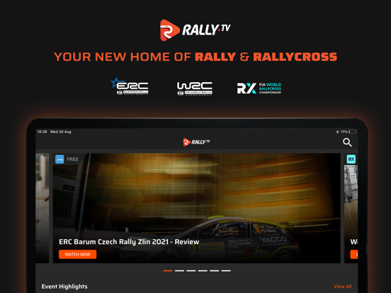 Screenshot #4 pour Rally TV