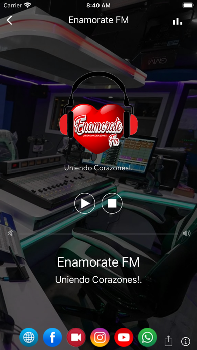 Enamorate FM Screenshot