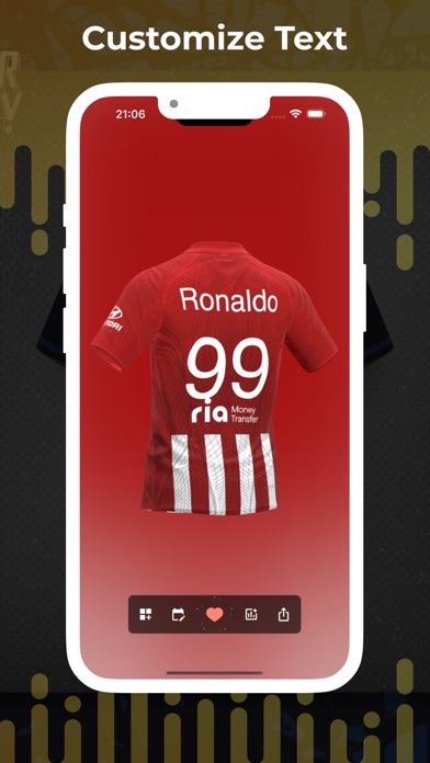 Football Jersey KIT Screenshot