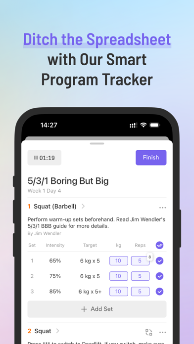 Boostcamp: Gym Workout Plannerのおすすめ画像2