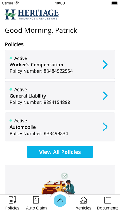 Heritage Insurance Mobile Screenshot