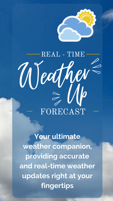 WeatherUP Forecast Screenshot