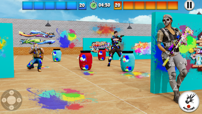 Paintball Battle Arena 3D Game Screenshot