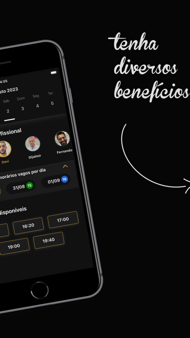 Vinover Barbearia Screenshot