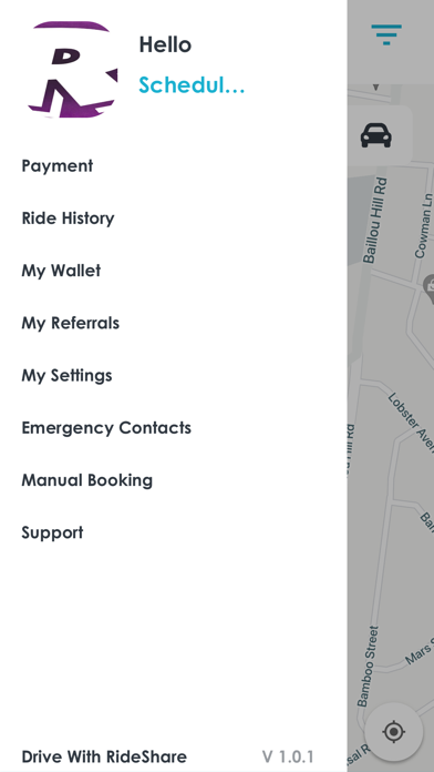 Fiv RideShare Screenshot