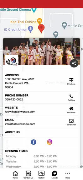Game screenshot Master Oh's HS Taekwondo apk
