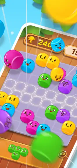 Game screenshot Jelly Block Puzzle: Funny Face apk