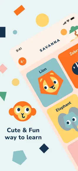 Game screenshot Animal sounds & names for kids apk