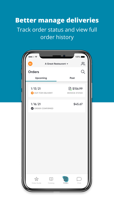 Sea Breeze Food Service Screenshot