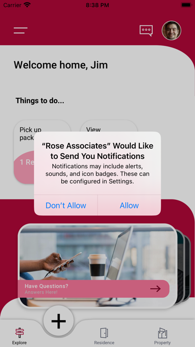 Rose Associates Screenshot