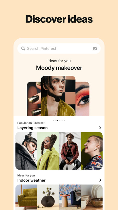 Screenshot 3 of Pinterest App