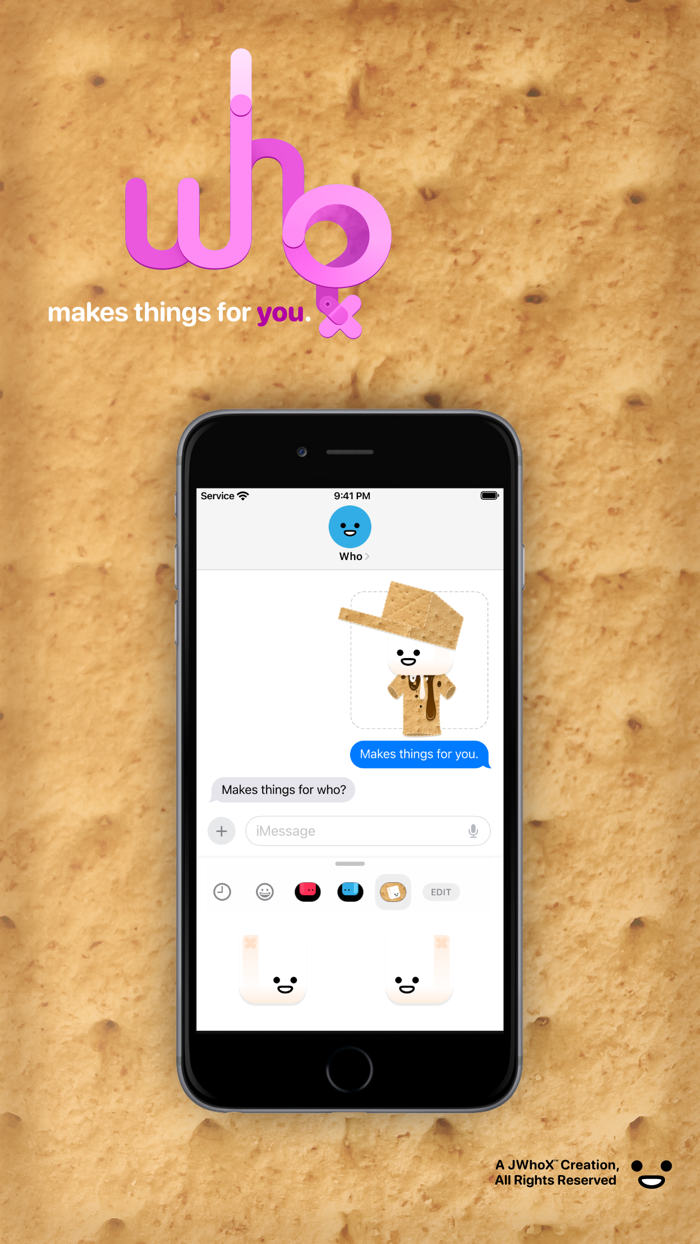 JWhoX GET SmorZcode Sticker