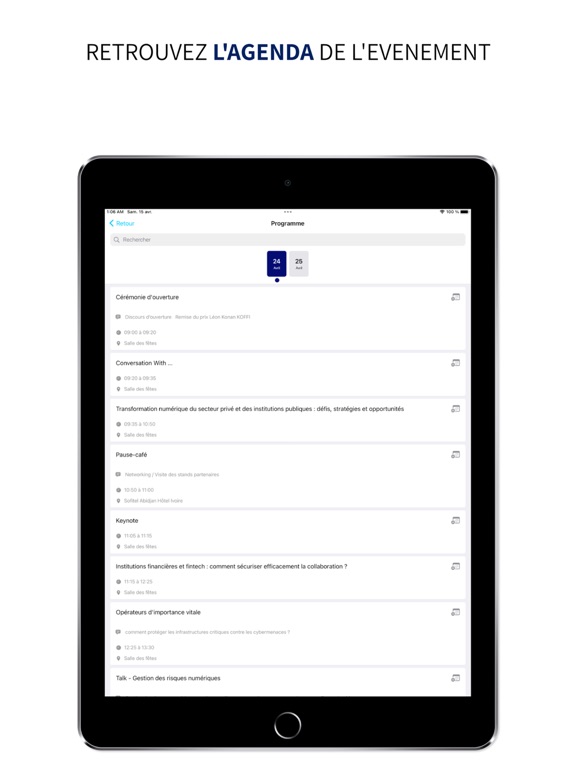 Screenshot #6 pour Cyber Africa Forum
