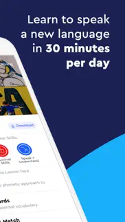 pimsleur: language learning iphone screenshot 2