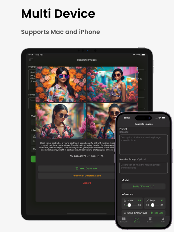 Avanti: AI Art & Community iPad screenshot 5 - Graphics & Design app