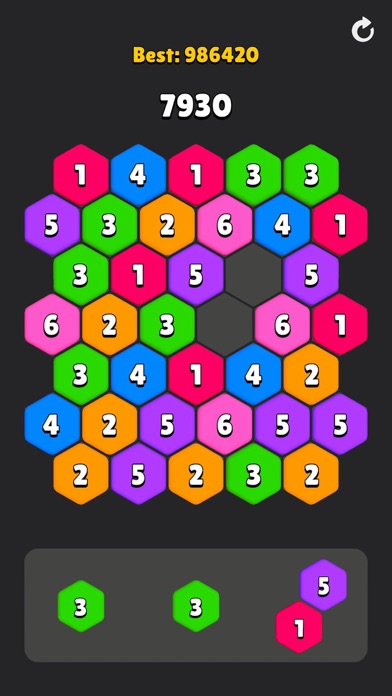 HexaTiles Game Screenshot